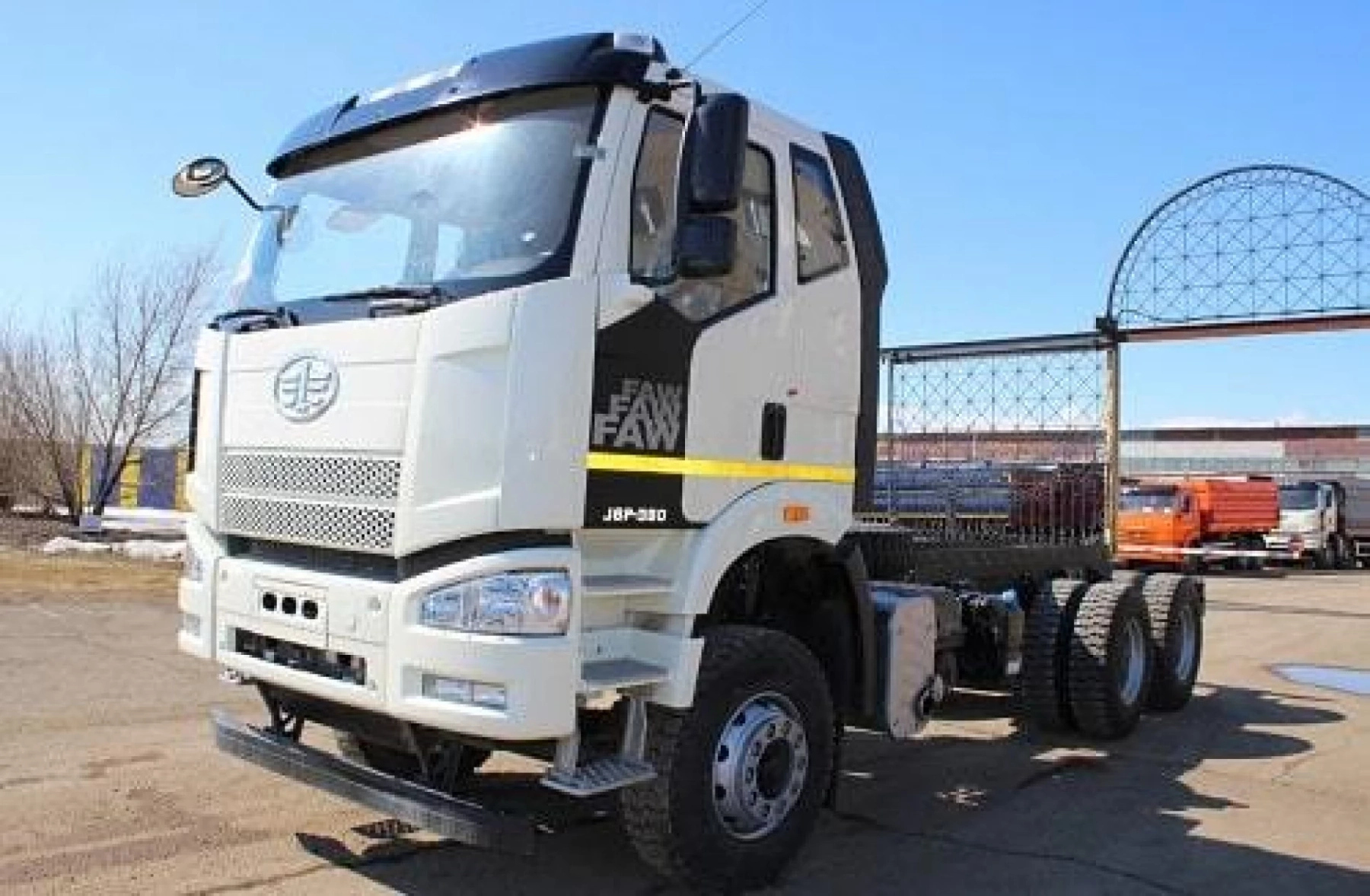 Шасси FAW 6х4 EURO 5 J6P-390