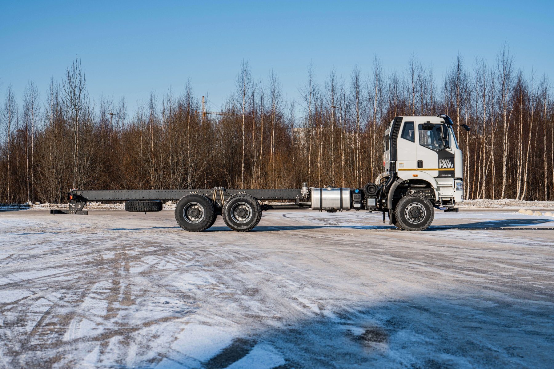 Шасси FAW 6х6 EURO 5 J6P
