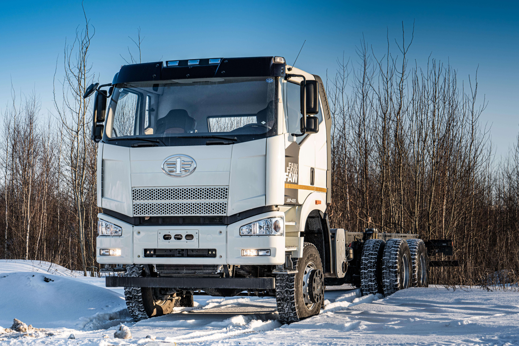 Шасси FAW 6х6 EURO 5 J6P